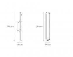 Магнитна лампа за дома Baseus LED DGXC-02 - бяла