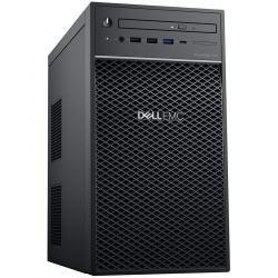 PowerEdge T40,3.5" MT Chassis,3 Cabled HDD,Soft. RAID,Xeon E-2224G 3.5G 8M 4C/4T,16GB 2666MT/s DDR4 ECC,2x1TB 7.2K SATA 6Gbps,TPM 2.0,1x1GbE LOM(I219),DVD+/-RW,Intel AMT,1xPCIe x16,2xPCIe x4,PCI slot,2xDP,Serial,PS/2,300W PSU,9 USB+1 C-type,3Y NBD                          