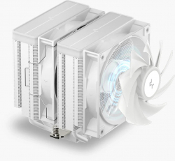 DeepCool охладител CPU Cooler AG620 WH - Addressable RGB V2, Dual-Tower - LGA1700/AM5