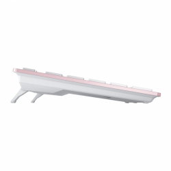 Безжична клавиатура CHERRY KW 7100 MINI BT, Bluetooth, Розова