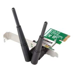 Безжичен PCI Express адаптер EDIMAX EW-7612PIN, Realtek, 2.4Ghz, 802.11n/g/b                          