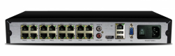 Longse записващо устройство за камери NVR 16CH 4K POE - NVR3616CDBP                          