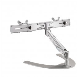 Neomounts Flat Screen Desk Mount (stand/foot) for 2 Monitor Screens