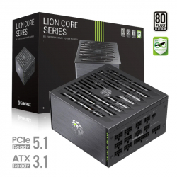 Gamemax захранване PSU ATX 3.1 1000W Platinum, Full Modular - LION CORE 1000P