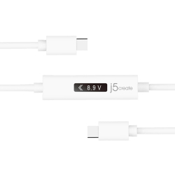 Кабел за зареждане j5create JUCP14, Измервател на мощност, USB-C