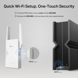 Двубандов Wi-Fi 7 удължител за обхват TP-Link RE235BE BE3600