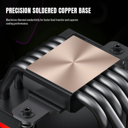 Gamemax охладител CPU Cooler Sigma 620 LCD Black - Addressable RGB