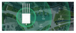 Точка за достъп TP-Link EAP668-Outdoor HD Indoor/Outdoor WiFi 6 AX3600