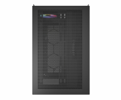 Montech кутия KING 65 Pro, Dual Chamber Mid-tower Case, 3 ARGB Fans, Black