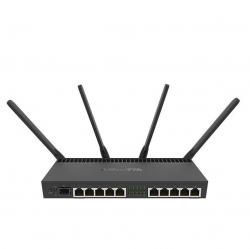 Рутер MikroTik RB4011iGS+5HacQ2HnD-IN, 2.4/5 GHz, 10x10/100/1000, PoE                          