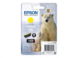EPSON 3LB 26 ink cartridge yellow standard capacity 4.5ml 300 pages 1-pack RF-AM blister w/s                          