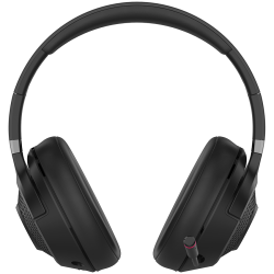 Lorgar Noah 501, gaming bluetooth headset with microphone, BT 5.3 JL7006, battery 1000mAh, type-C charging cable 0.8m, audio cable 1.5m, size:195*185*80mm, 0.28kg. Black