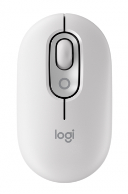 LOGITECH POP Mouse with emoji - OFF-WHITE - BT  - EMEA28i-935 - FY25,TERRA