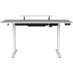 COUGAR E-STAR 140 Electrical Gaming Desk, White