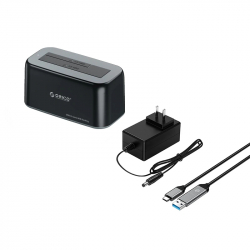 Orico докинг станция Storage - HDD/SSD Dock - 2.5/3.5 inch USB-C/USB-A - 6819C3-V1