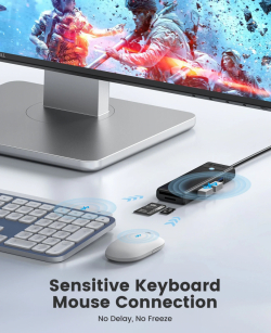 Orico хъб USB3.0 HUB White - 3 x USB3.0, SD, TF - PAPW3AT-U3-015-WH