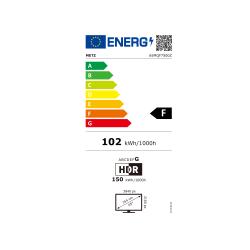 METZ Телевизор 65" 65MQF7500Z, QLED+, 4K, Google TV, 120Hz