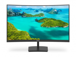 Монитор PHILIPS 241E1SC 23.6inch VA Curved 1500R 1920x1080 75Hz 4ms