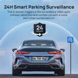 70mai комплект огледало и камера за задно виждане видеорегистратор Rearview Dash Cam 3K HDR Set - S500
