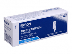EPSON AL-C1700/C1750/CX17 series toner cartridge cyan standard capacity 700 pages 1-pack