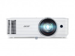 Acer Projector S1286H, DLP, Short Throw, XGA (1024x768), 3500 ANSI Lumens, 20000:1, 3D, HDMI 1.4, VGA, RCA, Audio in, Audio out, VGA out, DC Out (5V/1A, USB-A), Speaker 16W, Bluelight Shield, 3.1kg, 3Y, White
