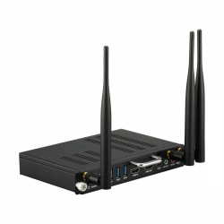 Компютър ViewSonic VPC-A31-O1, EDLA certified Slot-in PC for Google Play Store access, Android 13, 8GB DDR4, 128GB, Octa Core processor, HDMI, HDMI Out, LAN, Audio, USB-C, 3x USB, WIFI 6, BT 5.2, Black