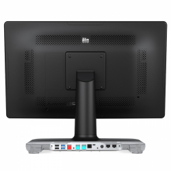 Тъч компютър EloPOS EPS22H5-2UWA-1-MT-8G-1S-W1-64-BK 22" touch FullHD  p/n E937720 1920x1080 Core i5, 8GB RAM, 128SSD, Projected Capacitive 10-touch, Zero-Bezel, Antiglare, Black, with I/O Hub Stand, USB-C, Windows 10