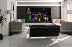 Elite Screen R125WH1-Wide, 125" (2.35:1), 292.5 x 124.5 cm