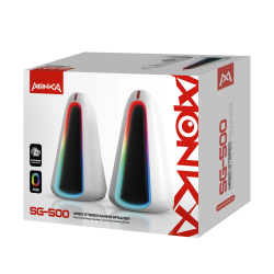 Marvo Тонколони Gaming Speakers 2.0 6W, RGB - Monka Zilla SG-500                          