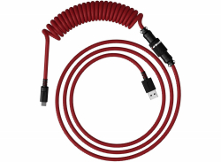 Кабел за клавиатура HyperX Coiled Cable USB-C Red-Black                          