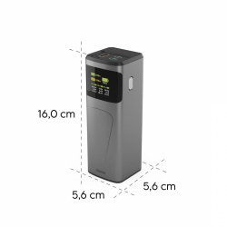 HAMA Външна батерия „High Power“, 200 W, 24000 mAh, 2x USB-C, USB-A, бързо зареждане
