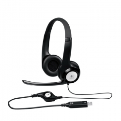 LOGITECH H390 CLEARCHAT USB BK                          
