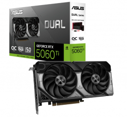 Asus Dual GeForce RTX 5060 Ti 16GB GDDR7 OC                          