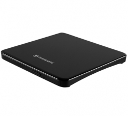 Transcend 8X DVD±RW, Slim Type, USB 2.0 (Black), 13.9mm Thickness