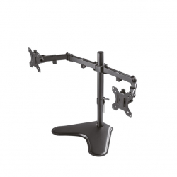 Neomounts Flat Screen Desk Mount (stand) for 2 Monitor Screens                          