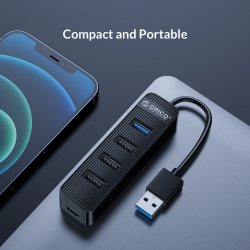 Orico хъб USB3.0/2.0 HUB 4 ports - TWU32-4A