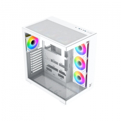 Xigmatek кутия Case ATX - Aqua V Air Arctic (H23A) - 7 ARGB Fans