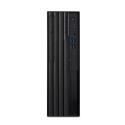 Настолен Компютър Acer Veriton, VX4720GT Core i5- 14400 (up to 4.7GHz, 20MB), 1*16GB DDR5, 512GB SSD M.2, DVD+RW, Intel UHD Graphics, TPM 2.0, GLAN, 300W 80PLUS Bronze, KBD& Mouse USB, No OS, 3Y warranty 16 GB Intel Core i5 Intel Core i5-14400  Intel i5 1.8 GHz 10  Raptor Lake 0 GB 512 GB - HDMI 2 DisplayPort  DOS         