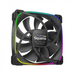 Geometric Future вентилатор Squama 2503R, REVERSE Fan, 120mm, ARGB, Black