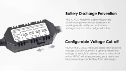 VIOFO Монтажен комплект Hardwire Kit - HK3 Mini USB - Low Voltage Battery Protection