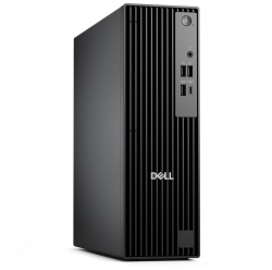 Настолен Компютър Dell Pro Slim QCS1250, Intel Core Ultra 5 235 (13 TOPS NPU, 14cores, up to 5.0GHz), 16GB: 1x16GB, DDR5, up to 5600 MT/s, 512GB SSD, Integrated Graphics, Keyboard&Mouse, 180W, Win 11Pro, 3Y PS                          