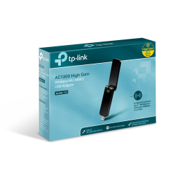 Безжичен Dual Band USB адаптер TP-LINK AC1300 Archer T4U                          