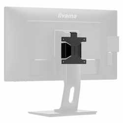 Стойка за монитор IIYAMA MD BRPCV03, High quality bracket for mounting a Mini PC or Thin Client, Compatible with all IIYAMA monitors equipped with height adjustable stand, meaning monitors from XUBxx, XBxx and Bxx Series with a diagonal of less than 27 inch, VESA, Black, available in white