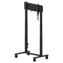Стойка за под тип количка IIYAMA MD- CAR2031-B1, max. load 120kg (98"), Electric height adjustable 950mm range, center 850- 1800mm, max VESA 800x600, anti-collision, Wired control pad and software control from iiyama iLFD TExx series, Black