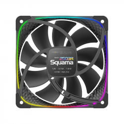 Geometric Future вентилатор Squama 2503R, REVERSE Fan, 120mm, ARGB, Black