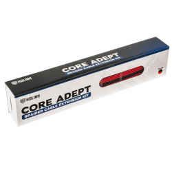 Комплект оплетени кабели Kolink Core, Black/Red