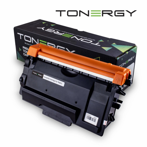 Tonergy съвместима Тонер Касета Compatible Toner Cartridge BROTHER TN-3512 Black, 12k Tonergy съвместима Тонер Касета Compatible Toner Cartridge BROTHER TN-3512 Black, 12k