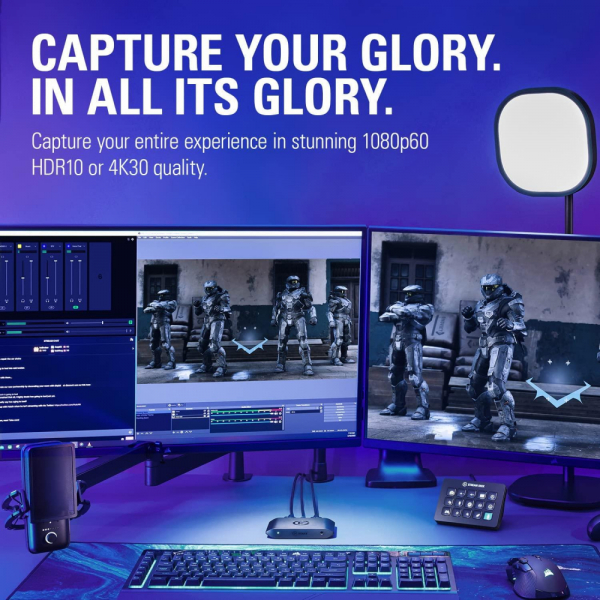 Външен кепчър ELGATO HD60 X, HDR 4K, HDMI Външен кепчър ELGATO HD60 X, HDR 4K, HDMI