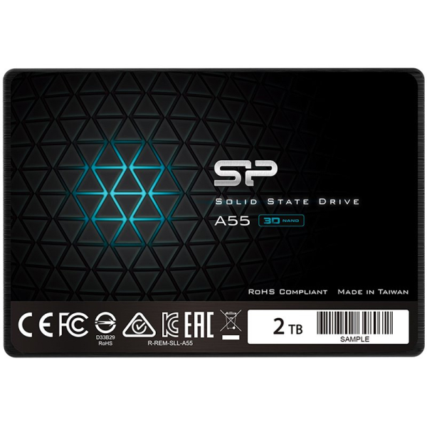 SILICON POWER SSD Ace A55 2TB 2.5inch SATA III 6GB/s 560/530 MB/s