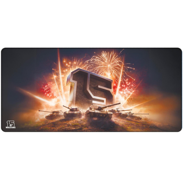 Геймърски пад World of Tanks 15 Anniversary, XL Геймърски пад World of Tanks 15 Anniversary, XL